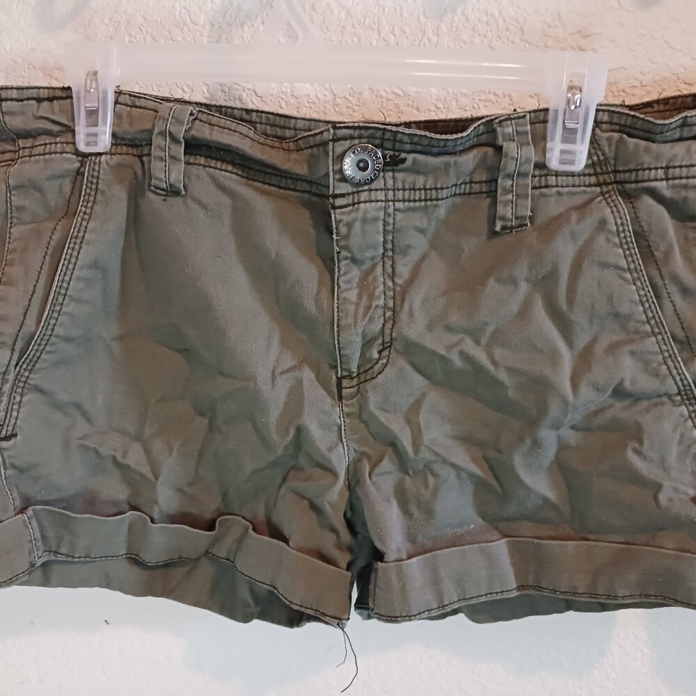 Navy green shorts